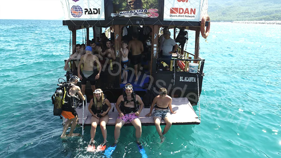 Diving in Alanya from Side image 14