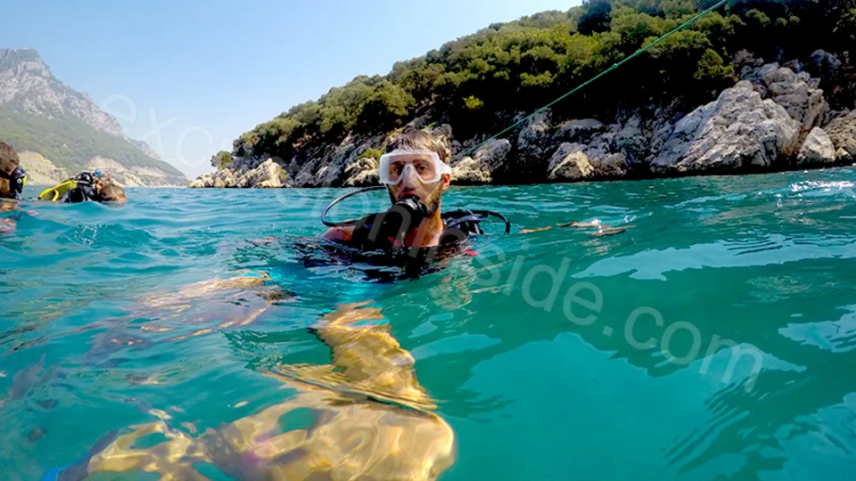 Diving in Alanya from Side image 16