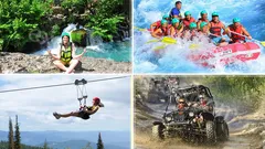 Kanyoning Rafting Zipline and Buggy Safari in Side 4 in 1 nav photo 0