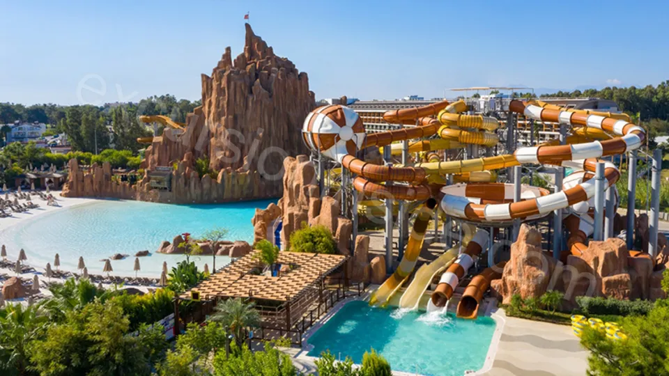 The Land Of Legends Theme Park from Side image 1