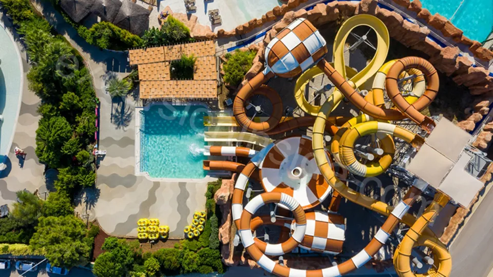 The Land Of Legends Theme Park from Side image 2