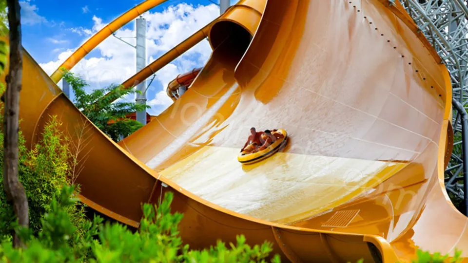 The Land Of Legends Theme Park from Side image 7