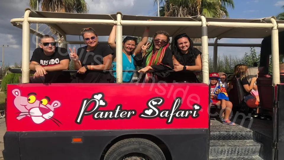 Cabrio Safari and Boat Trip on the Lake in Side 2