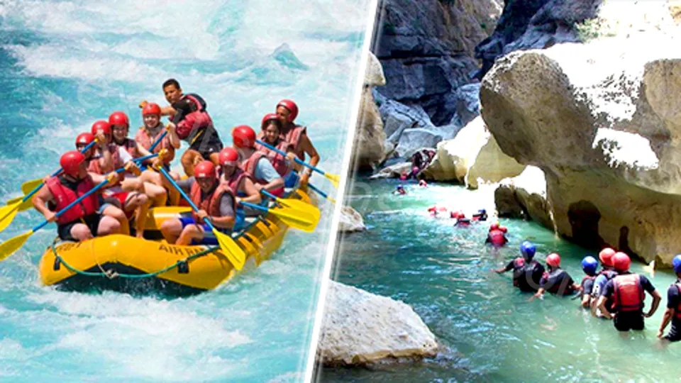 Rafting and Canyoning in Side 2 in 1