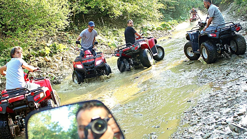 Rafting and Quad Safari in Side 2 in 1 2