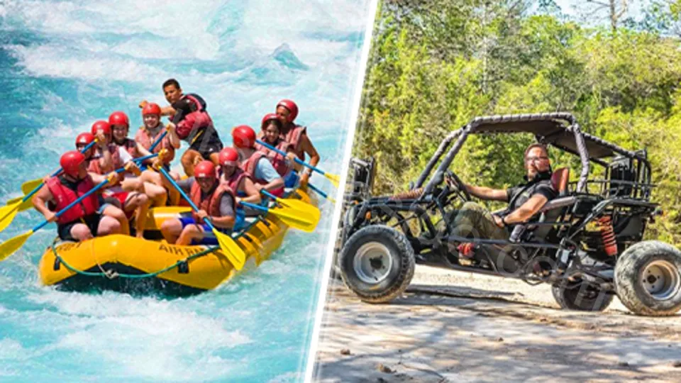 Rafting and Buggy Safari in Side 2 in 1