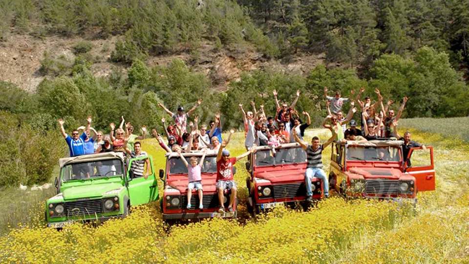 Rafting Zipline and Jeep Safari in Side 3 in 1 image 38