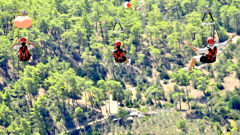 The World's Highest Zipline and Rafting in Side image 2
