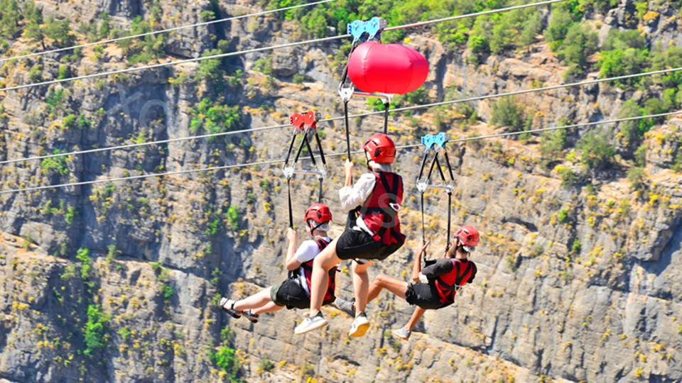 The World's Highest Zipline and Rafting in Side image 5