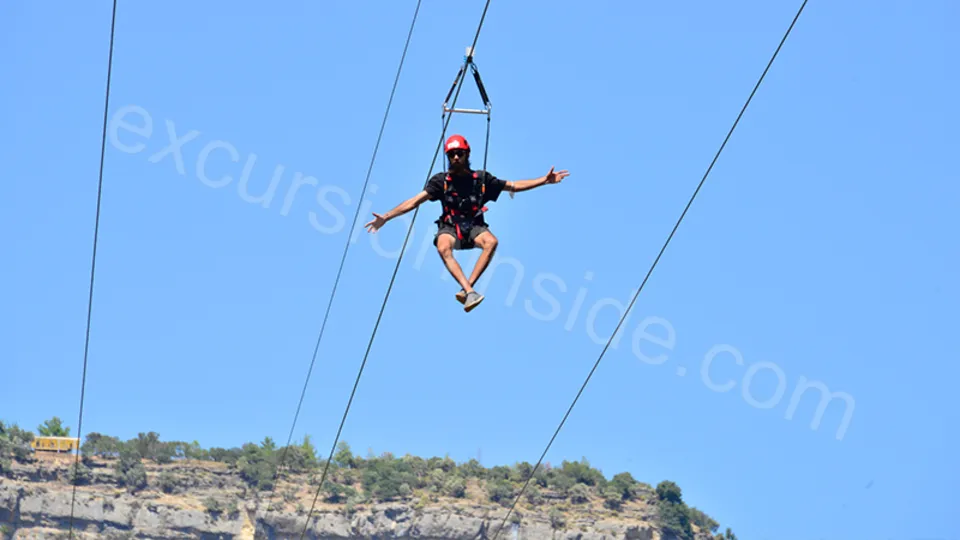 The World's Highest Zipline and Rafting in Side image 6