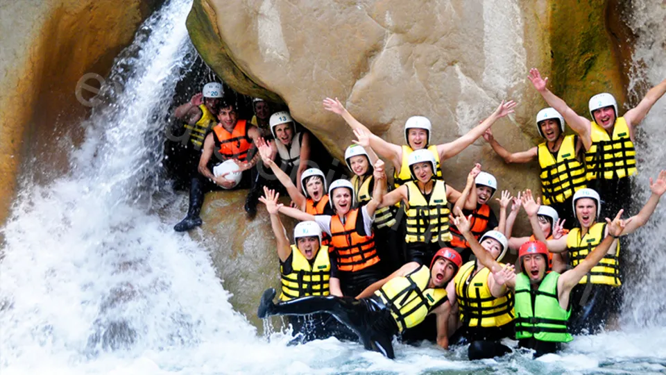 Kanyoning Rafting Zipline and Buggy Safari in Side 4 in 1 2