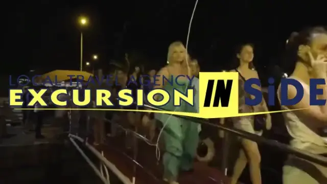 Night Party Boat in Side animation image