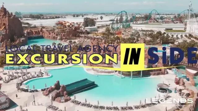 The Land Of Legends Theme Park from Side animation image