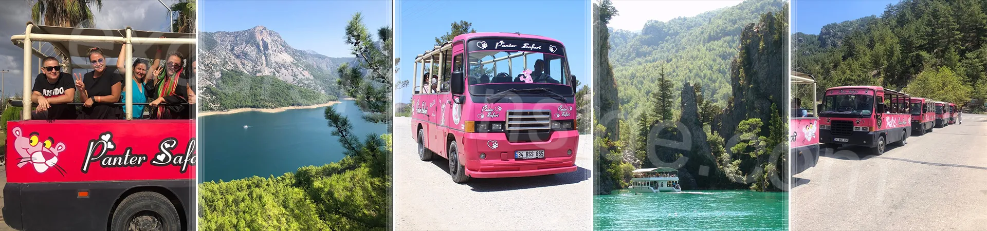Cabrio Safari and Boat Trip on the Lake in Side