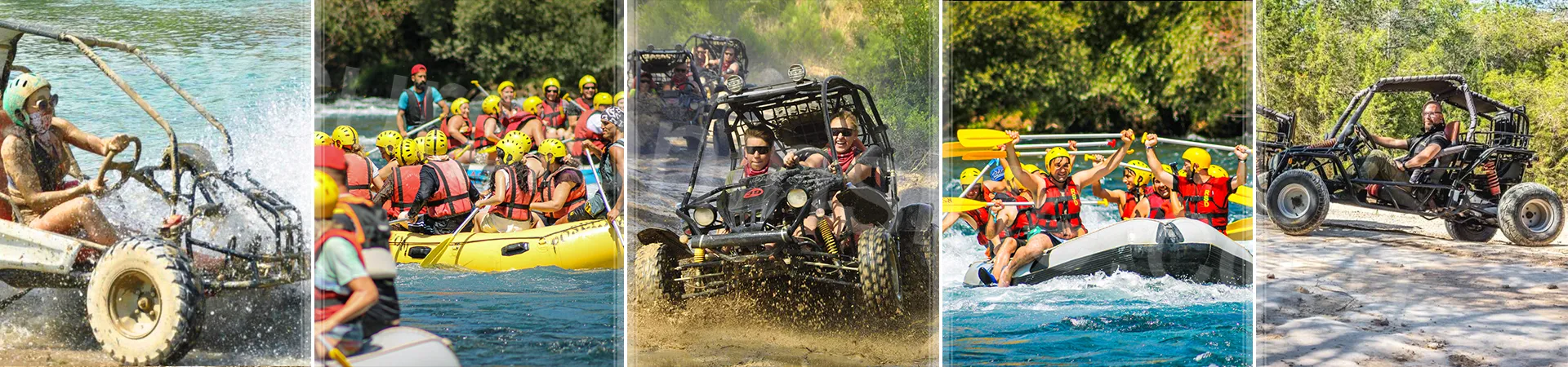 Rafting and Buggy Safari in Side 2 in 1