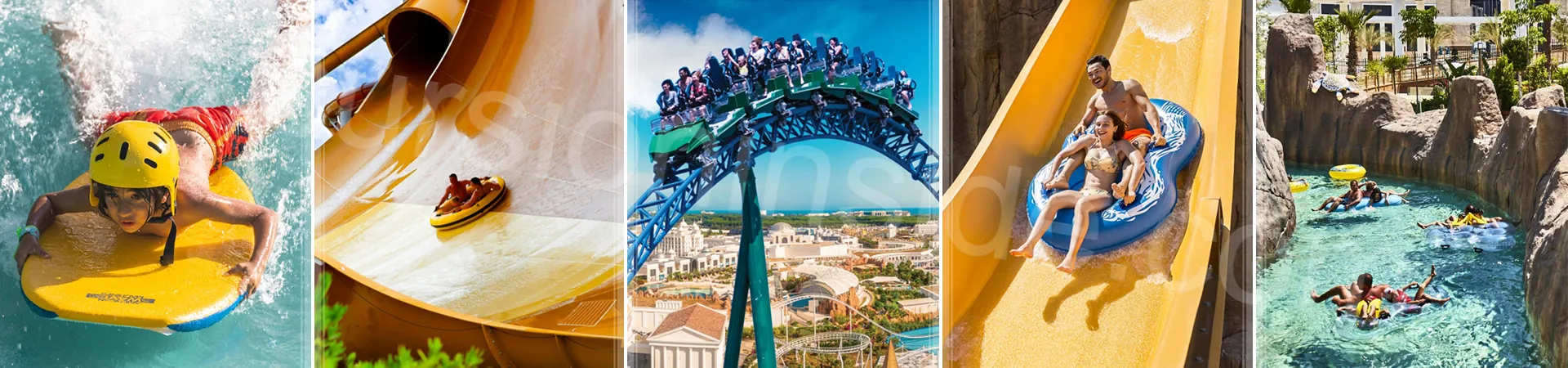 The Land Of Legends Theme Park from Side
